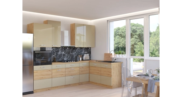 MEADOW, dolní roh 30 D ZAK BB, korpus: dub artisan