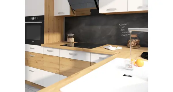 MEADOW, horní regál 15 G-90 OTW, korpus: dub artisan