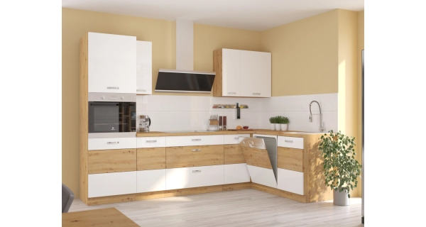 MEADOW, horní regál 30 G-72 OTW, korpus: dub artisan