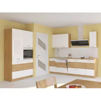 MEADOW, horní regál 30 G-72 OTW, korpus: dub artisan