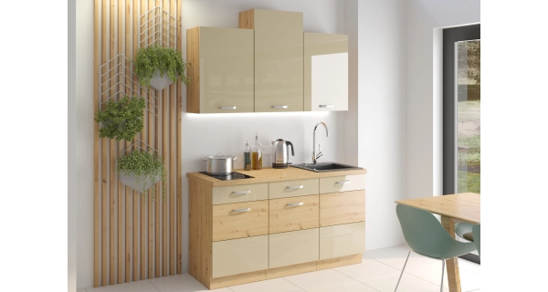 MEADOW, horní regál 30 G-72 OTW, korpus: dub artisan