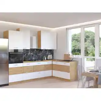 MEADOW, horní regál 30 G-90 OTW, korpus: dub artisan