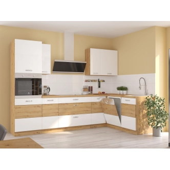 MEADOW, horní regál 30 G-90 OTW, korpus: dub artisan