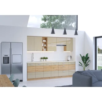 MEADOW, horní regál 30 G-90 OTW, korpus: dub artisan