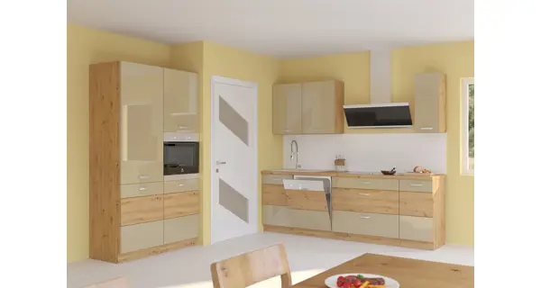 MEADOW, skříňka dolní 30 D CARGO BB, korpus: dub artisan, dvířka: dub artisan