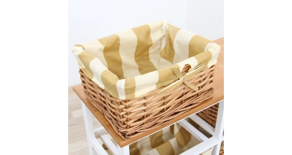 MELIVON 2, komoda, bílá/medová