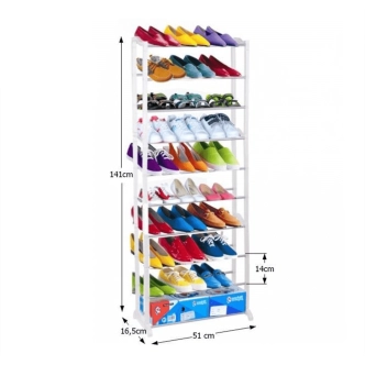 MILLER 2 botník, bílá