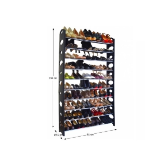 MILLER 4 botník, šedá/černá