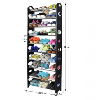 MILLER 5 botník, šedá/černá