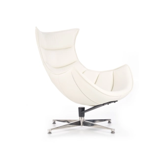 Moderní křeslo LALANDE, bílá