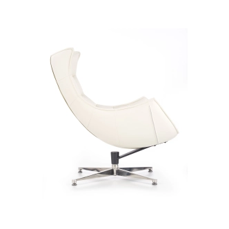 Moderní křeslo LALANDE, bílá