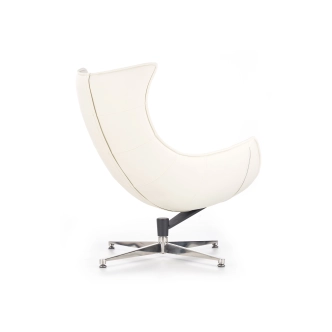 Moderní křeslo LALANDE, bílá