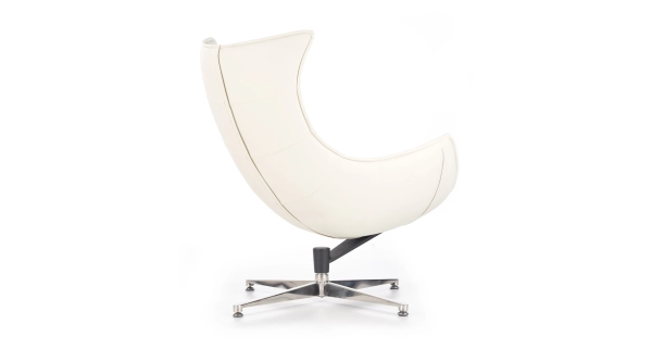 Moderní křeslo LALANDE, bílá