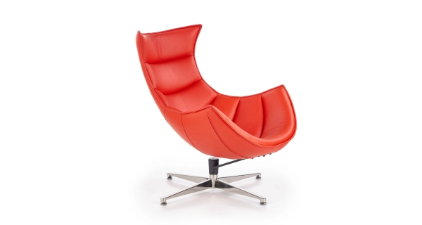 Moderní křeslo LALANDE, červená