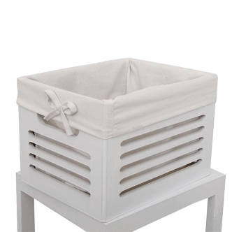 MOLE 4, komoda, bílá/bílá+šedá