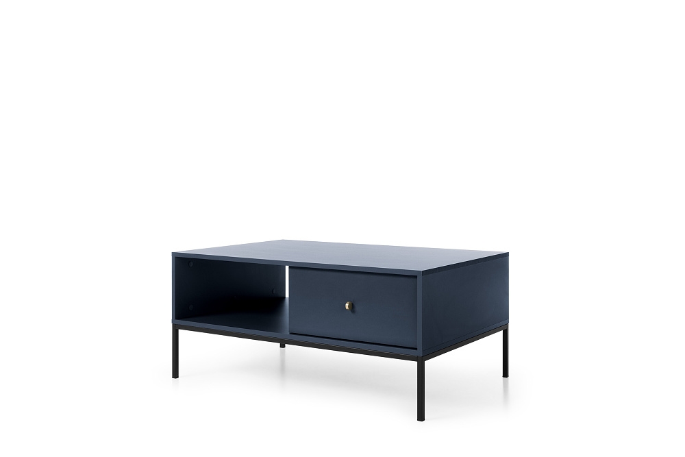 Levně Konferenční stolek CORANICA, modrá