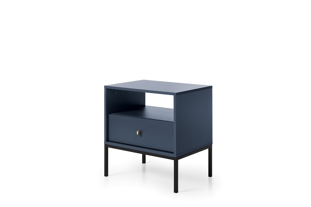Noční stolek CORANICA, modrá