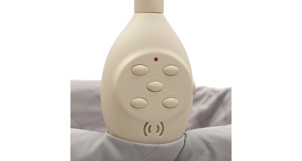 Multifunkční kolébka/postýlka pro miminko HONNA, šedá DOPRODEJ