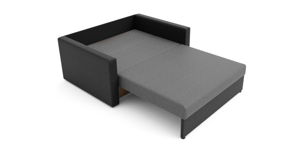 Multifunkční pohovka AZUL HEVEN 120, světle šedá/tmavě šedá