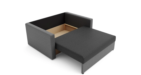 Multifunkční pohovka AZUL HEVEN 120, tmavě šedá/světle šedá