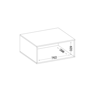 Nástavec AGEPSTA, světle šedý