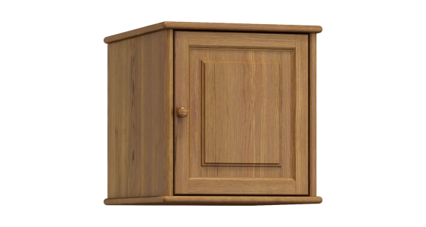 Nástavec BHAGIRA 1, šíře 60 cm, masiv borovice, moření: dub