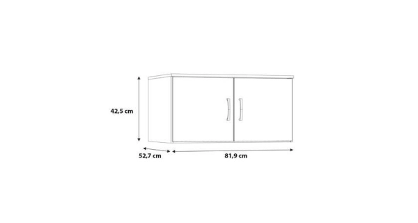 Nástavec DUNANUEJ 1, dub sonoma, 5 let záruka