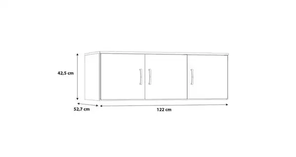 Nástavec DUNANUEJ 2, dub sonoma