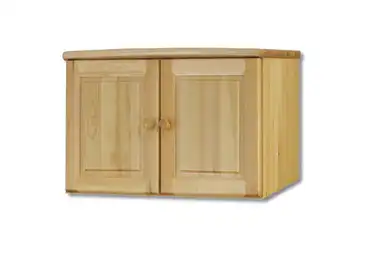 Nástavec dvoudveřový KEBEH, masiv borovice, moření: …