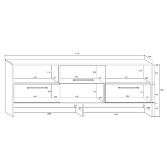 Nástavec k multifunkční posteli CEDUNA, dub sonoma/levandulová