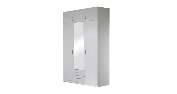 Nástavec ke skříni BUANG 3D, bílá