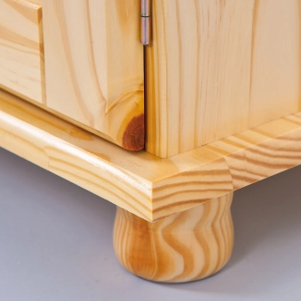 Nástavec komody KEDARNATH, masiv borovice