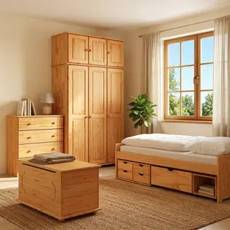 Nástavec skříně CULLEN, masiv borovice