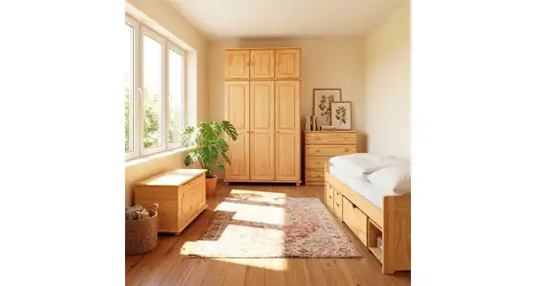 Nástavec skříně CULLEN, masiv borovice