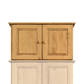 Nástavec skříně LONKA, masiv borovice/vosk