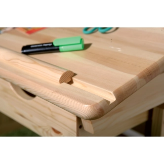 Nastavitelný psací stůl PUTRI, masiv borovice