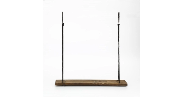 Nástěnná police ABEL, vlašský ořech