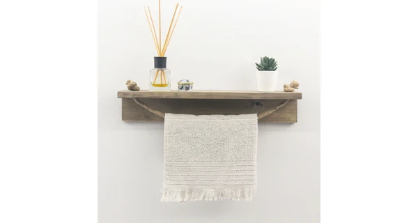 Nástěnná police ACCORD, vlašský ořech