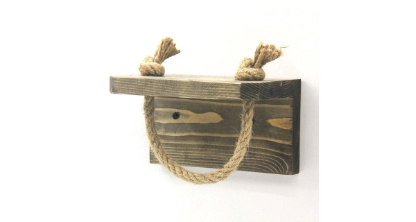 Nástěnná police ACEL, vlašský ořech