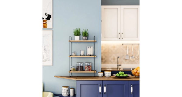 Nástěnná police CELESTE, atlantská borovice