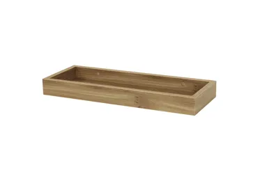 Nástěnná polička WARREN, dub