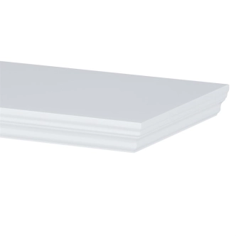 Nástěnná polička WELNALYOR 120 cm, bílá