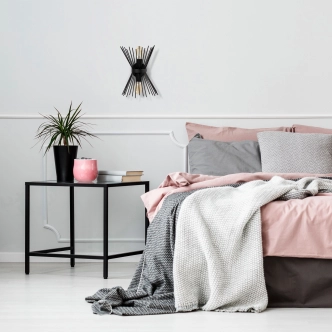 Nástěnné svítidlo STERLON 2xE27 23x33x16 cm, černá