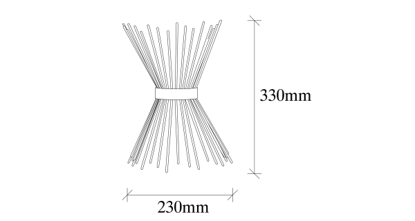 Nástěnné svítidlo STERLON 2xE27 23x33x16 cm, černá