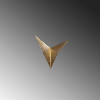 Nástěnné svítidlo TELVEN 1xG9/1 34x34x5 cm, vintage