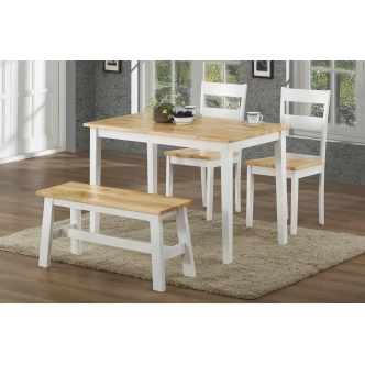 NEIO židle, bílá/dub