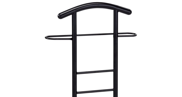 Němý sluha FENTON, černá/světlé dřevo