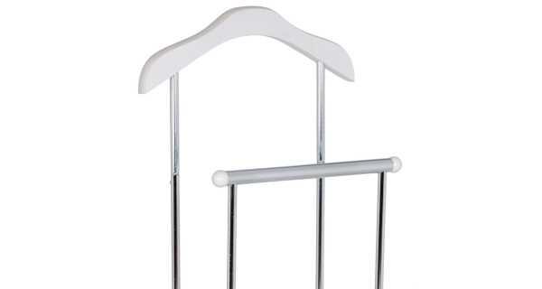 Němý sluha GOAT, chrom/bílá