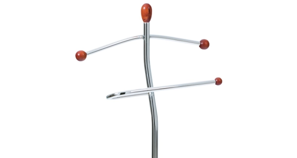 Němý sluha WIXOM, chrom/třešeň