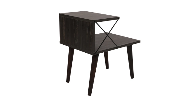 Noční stolek ANTAR, tmavě hnědá